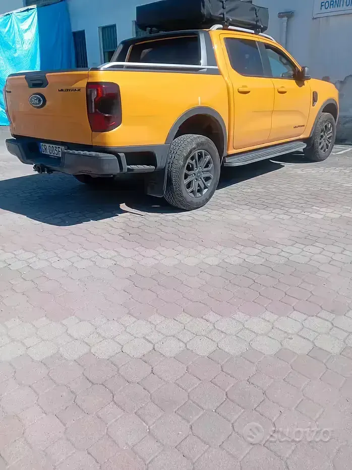 Usata Ford Ranger Wildtrack 205 CV (150 kW) 2023 Giallo Pick-up