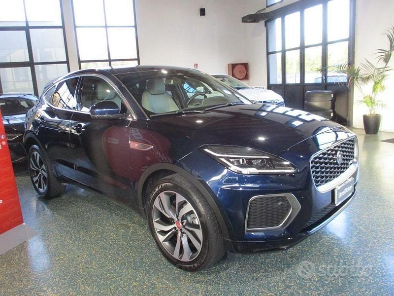 Usata Jaguar E-Pace R-Dynamic 200 CV (147 kW) 2022 Blu SUV