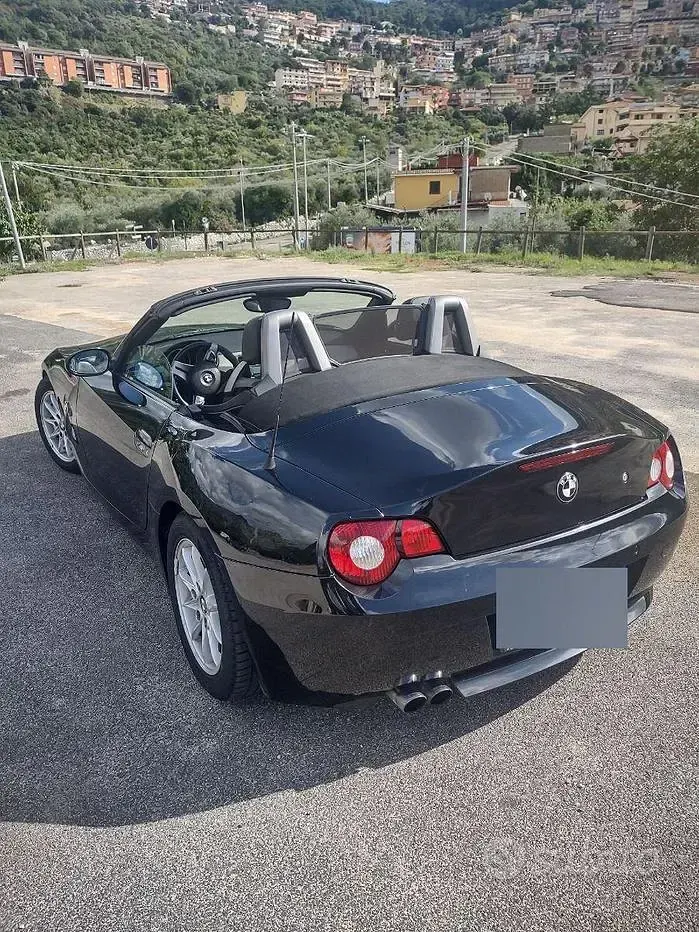 Usata BMW Z4 170 CV (125 kW) 2005 Nero Cabrio