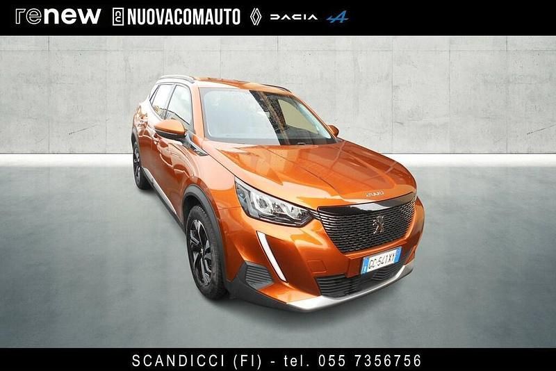 Usata Peugeot 2008 Allure 102 CV (75 kW) 2021 Arancione SUV