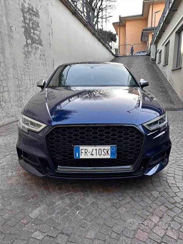 Usata Audi S3 2018 Blu Berlina