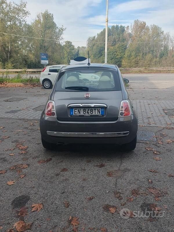 Usata Fiat 500 Lounge 69 CV (50 kW) 2013 Grigio Berlina