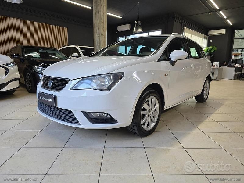 Usata Seat Ibiza ST Style 75 CV (55 kW) 2014 Bianco Station wagon
