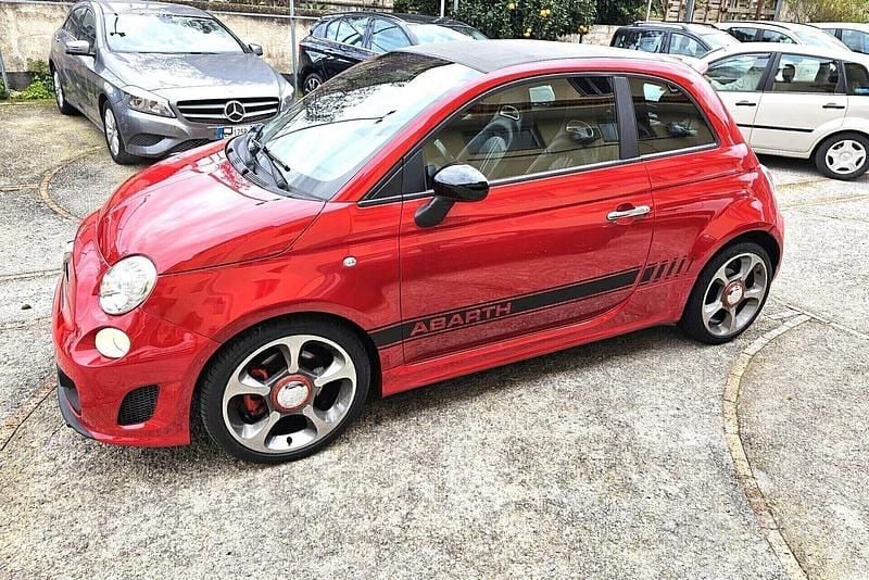 Usata Abarth 500C 140 CV (102 kW) 2011 Rosso Cabrio