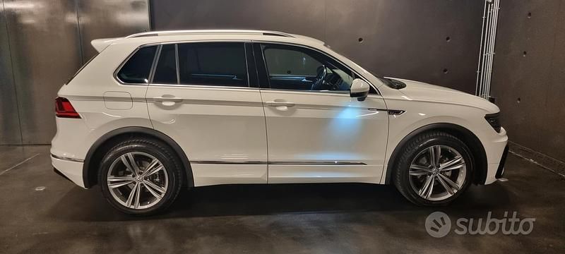 Usata VW Tiguan 150 CV (110 kW) 2018 Bianco SUV