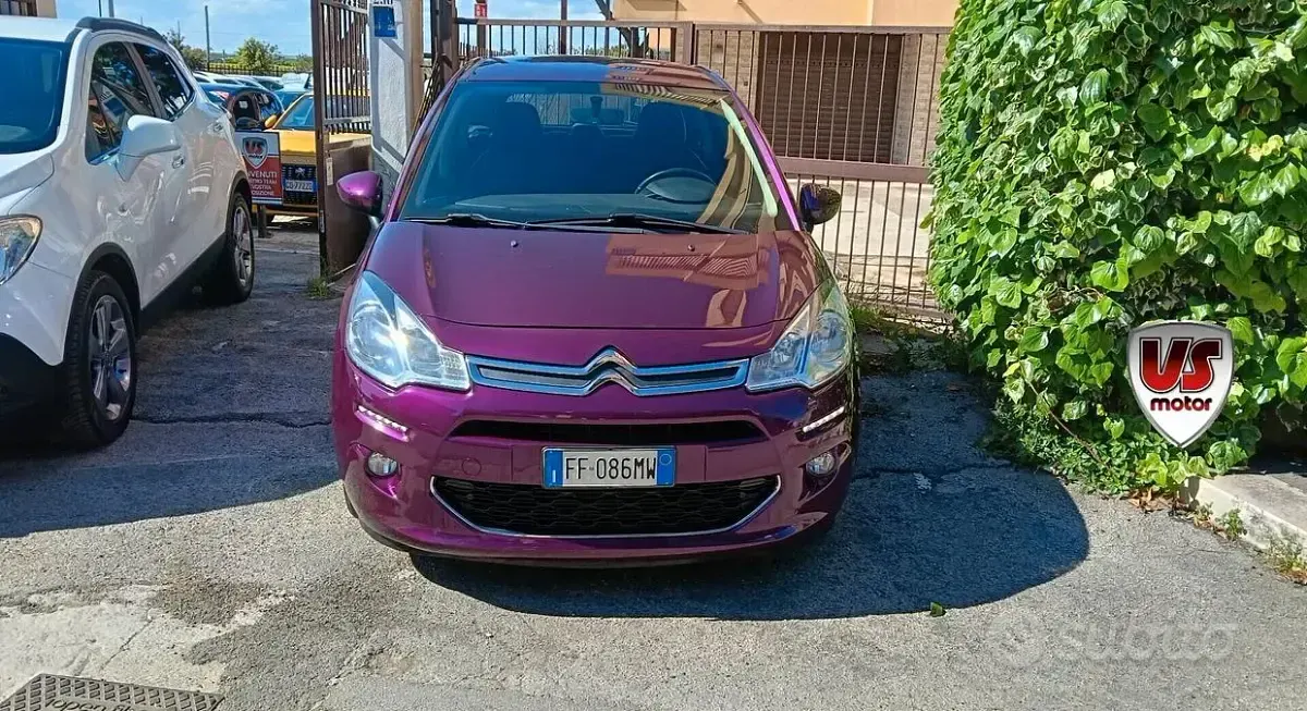 Usata Citroën C3 75 CV (55 kW) 2016 Viola Berlina