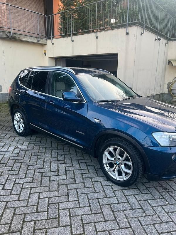 Usata BMW X3 190 CV (139 kW) 2014 Blu SUV