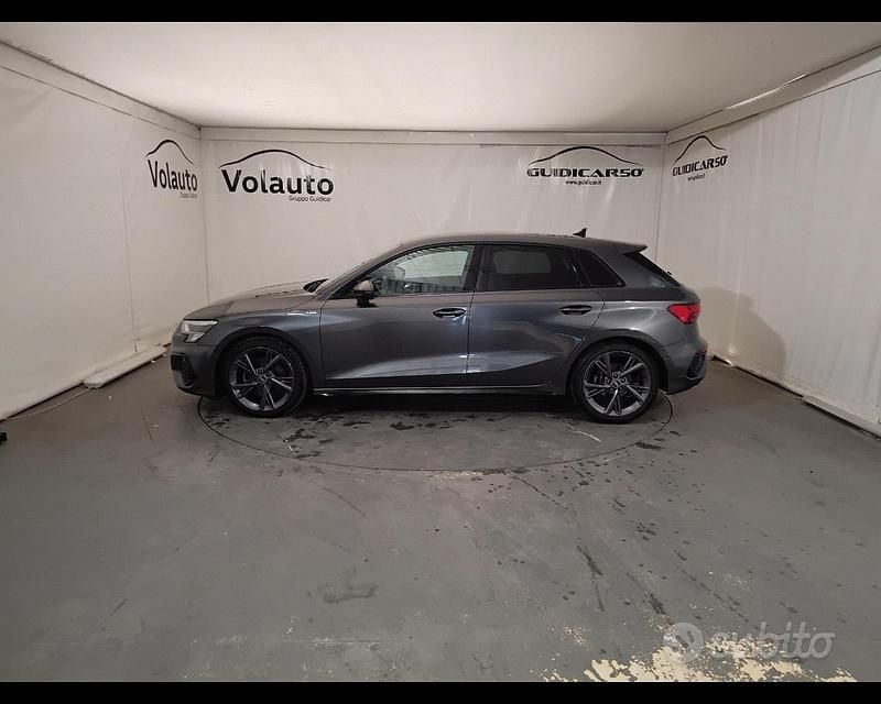 Usata Audi A3 150 CV (110 kW) 2020 Grigio Berlina