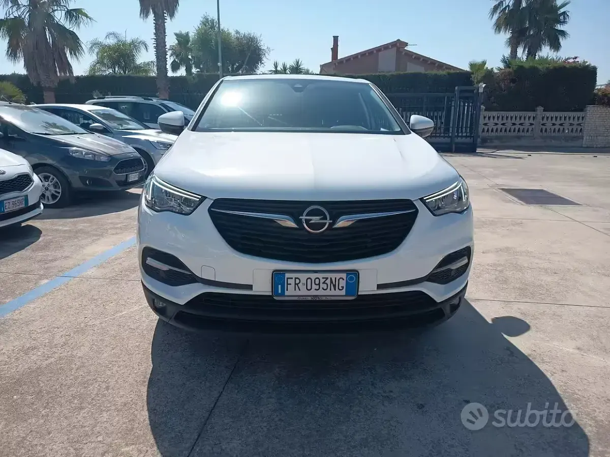 Usata Opel Grandland X 120 CV (88 kW) 2018 Bianco SUV