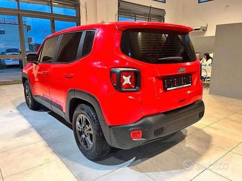 Usata Jeep Renegade Longitude 130 CV (95 kW) 2022 Rosso SUV
