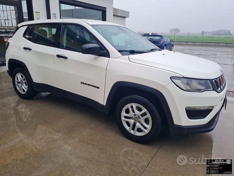 Usata Jeep Compass 140 CV (102 kW) 2019 Bianco SUV
