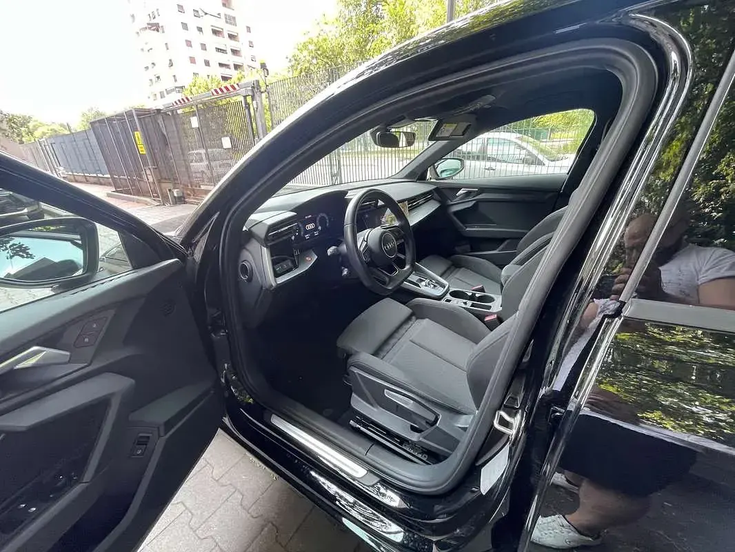 Usata Audi A3 150 CV (110 kW) 2022 Nero Berlina