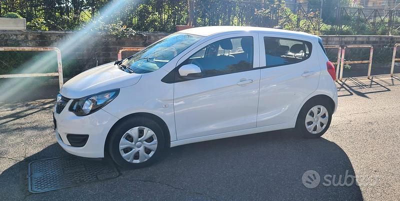 Gebraucht Opel Karl 2019 Weiß Kleinwagen