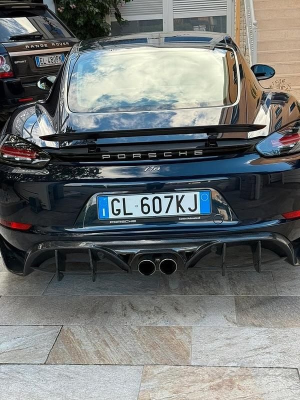 Usata Porsche 718 Cayman 2017 Blu Coupé