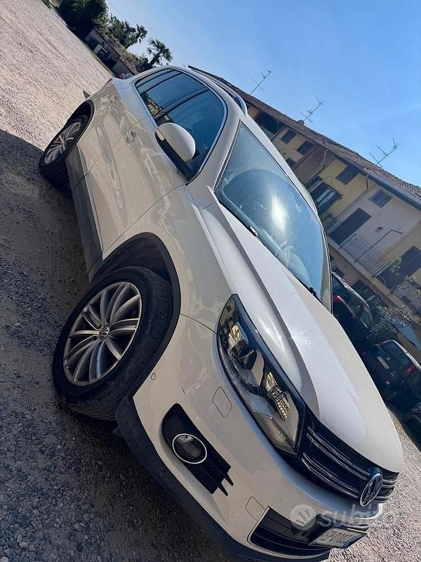 Usata VW Tiguan 150 CV (110 kW) 2013 Bianco SUV