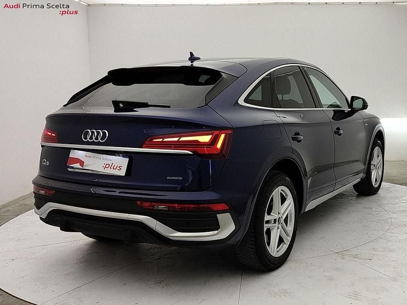 Usata Audi Q5 S-Line 204 CV (150 kW) 2024 Blu navarra metallizzato SUV