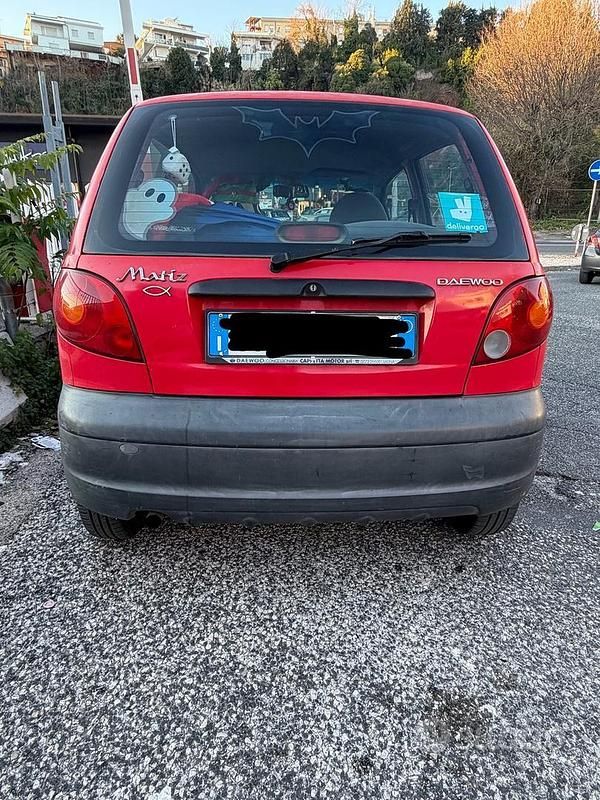 Usata Chevrolet Matiz 2003 Rosso Utilitaria