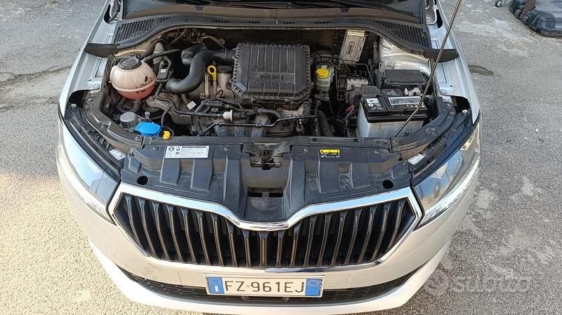 Usata Skoda Fabia 60 CV (44 kW) 2020 Grigio Utilitaria