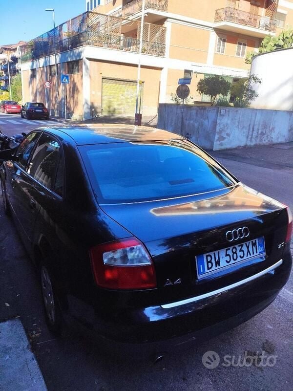 Usata Audi A4 2001 Nero Berlina