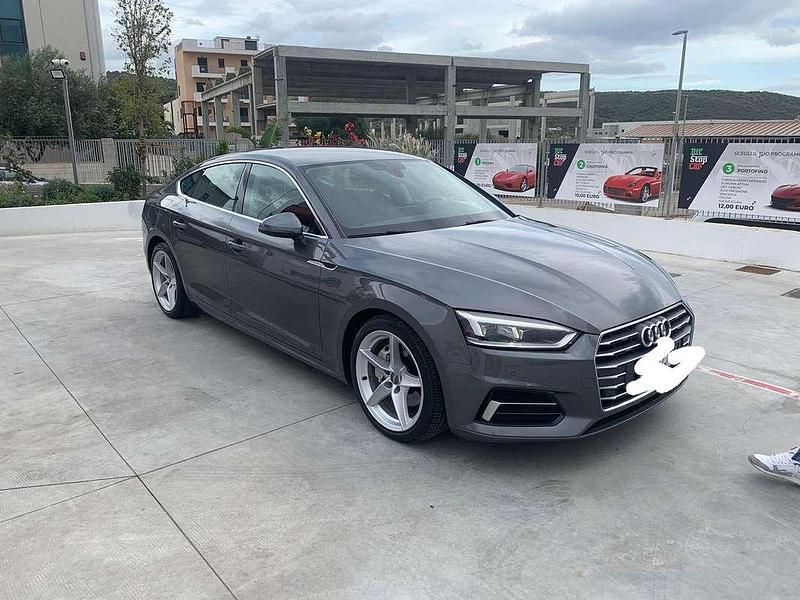 Grigio Usata 2017 Audi A5 Sportback Advanced Plus Due volumi | 22.500 € (Buon prezzo) - Immagine 1/4