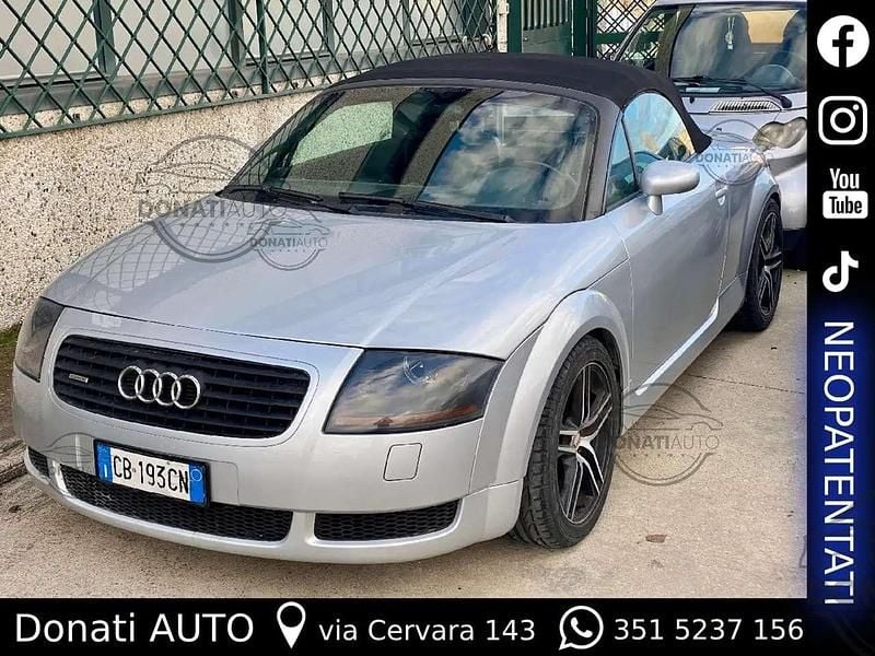 Usata Audi TT Roadster 150 CV (110 kW) 2001 Argento Cabrio