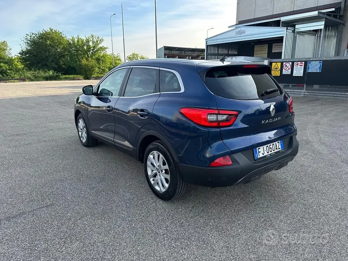 Usata Renault Kadjar Zen 110 CV (80 kW) 2017 Blu SUV