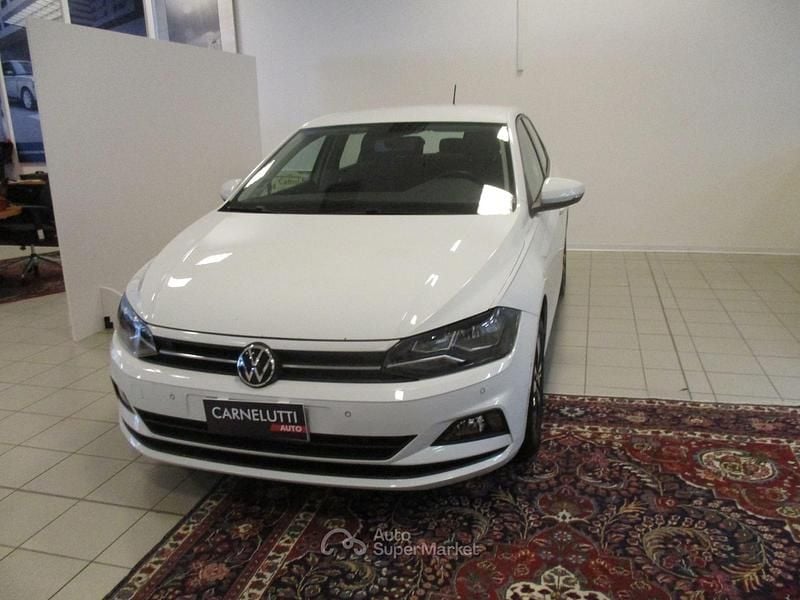 Usata VW Polo 95 CV (69 kW) 2021 Bianco Berlina