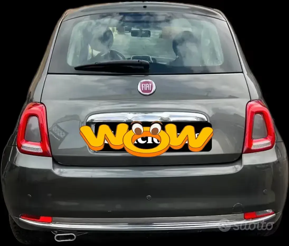 Usata Fiat 500 95 CV (69 kW) 2016 Grigio Utilitaria