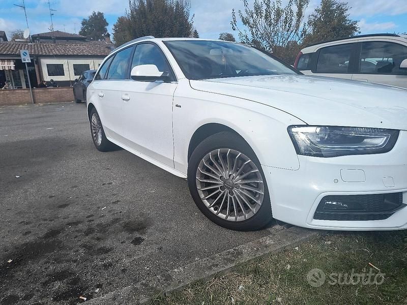 Bianco Usata 2014 Audi A4 S-Line Station wagon | 10.000 € (Buon prezzo) - Immagine 1/4