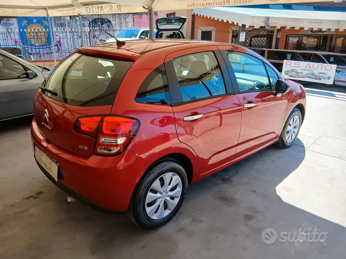 Usata Citroën C3 68 CV (50 kW) 2013 Rosso Berlina