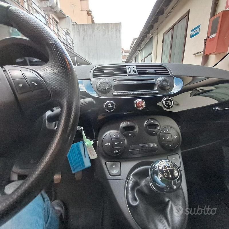 Usata Fiat 500 75 CV (55 kW) 2007 Nero Berlina