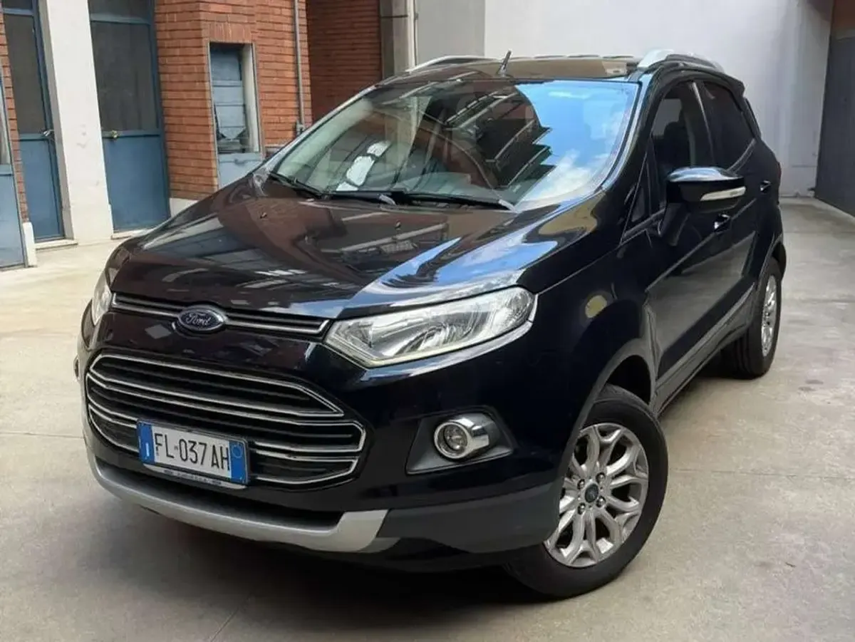 Usata Ford Ecosport Titanium 95 CV (69 kW) 2017 Nero pastello SUV