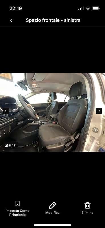 Usata Fiat Tipo 95 CV (69 kW) 2019 Bianco Berlina