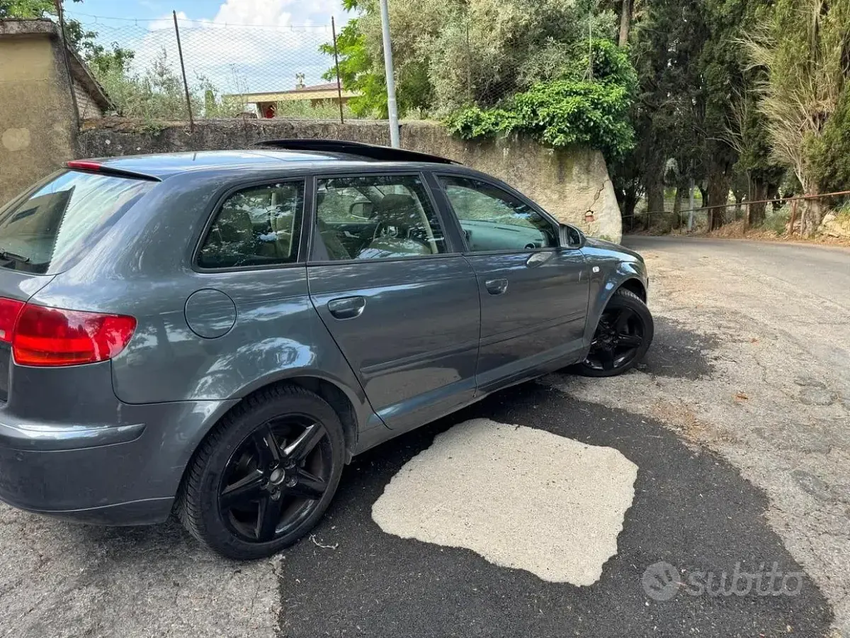 Usata Audi A3 150 CV (110 kW) 2007 Grigio Utilitaria