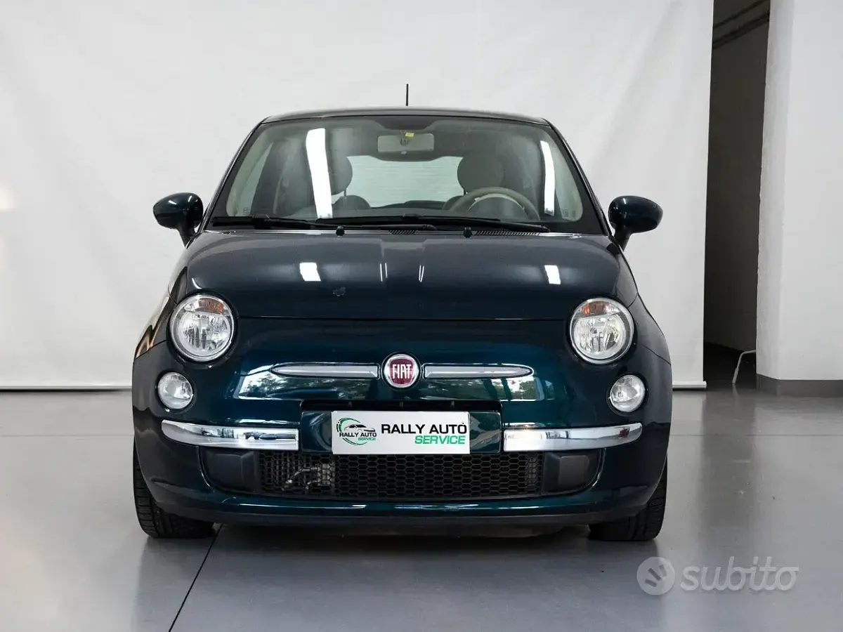 Usado Fiat 500 Lounge 95 CV (69 kW) 2015 Azul Berlina