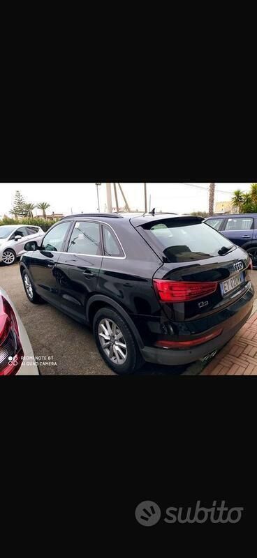 Usata Audi Q3 120 CV (88 kW) 2015 Nero SUV