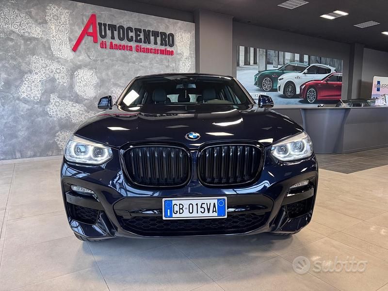 Usata BMW X4 M Sport 190 CV (139 kW) 2020 Blu SUV