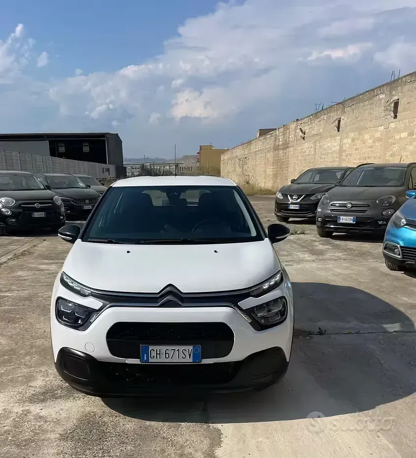 Usata Citroën C3 Feel 102 CV (75 kW) 2022 Bianco Utilitaria