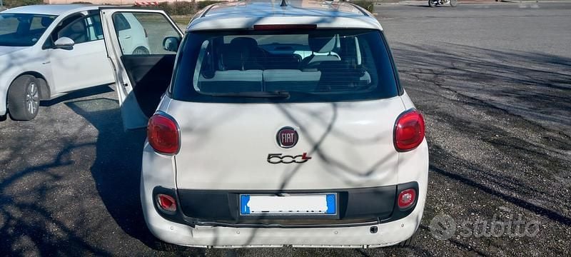 Usata Fiat 500L Lounge 95 CV (69 kW) 2017 Bianco Monovolume