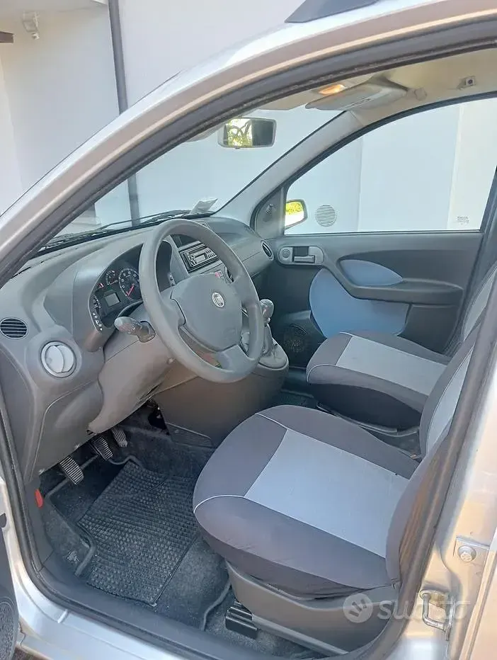 Gebraucht Fiat Panda 2009 Grau Kleinwagen