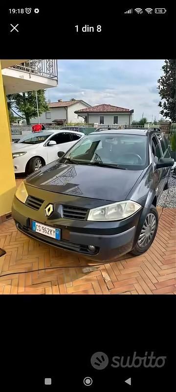 Usata Renault Mégane II 100 CV (73 kW) 2004 Giallo Berlina