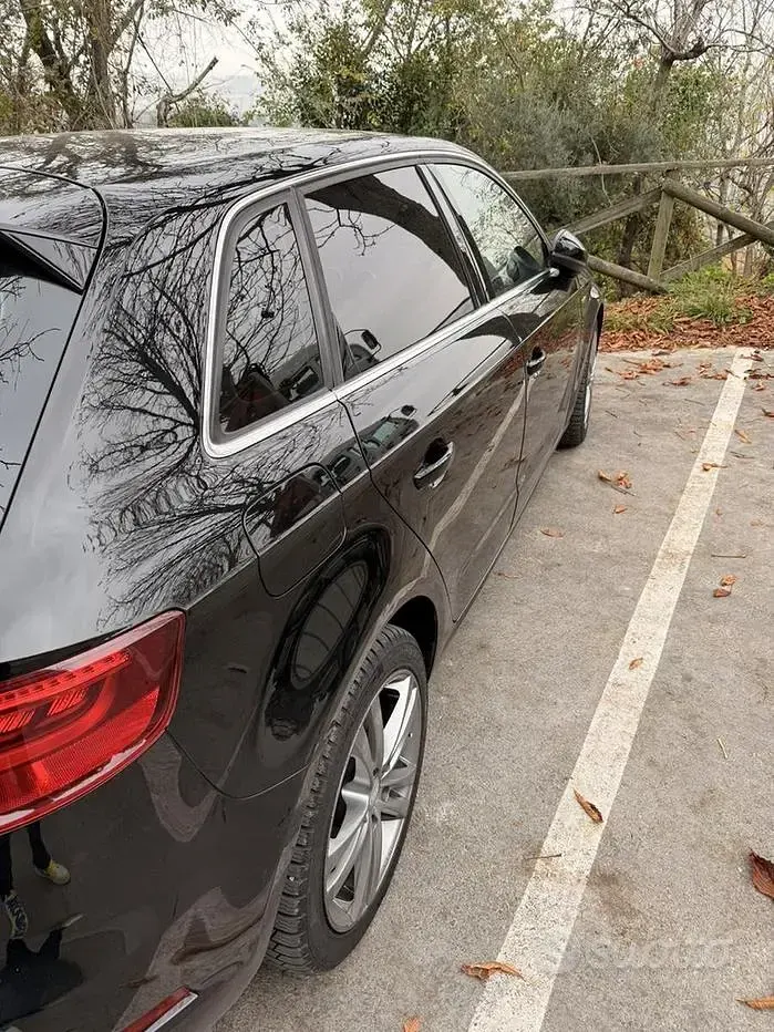 Usata Audi A3 122 CV (89 kW) 2014 Nero Berlina