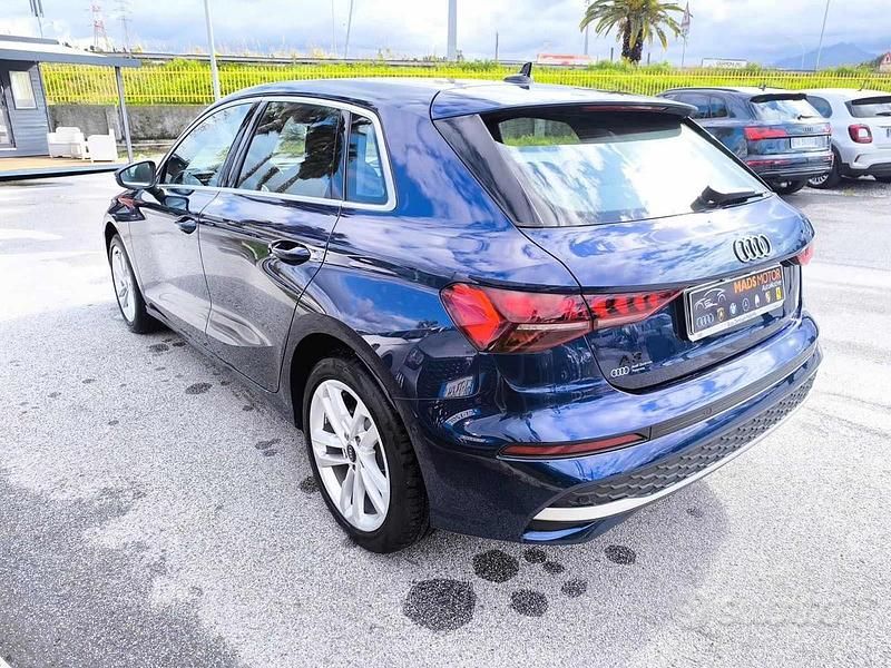 Nuova Audi A3 Advanced 150 CV (110 kW) 2025 Blu Berlina