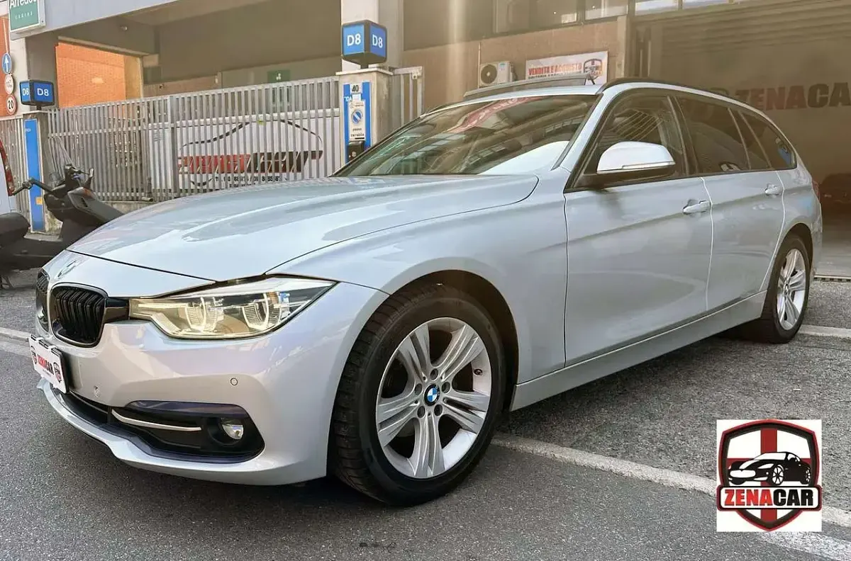 Usata BMW 318 Luxury Line 150 CV (110 kW) 2018 Argento Station wagon