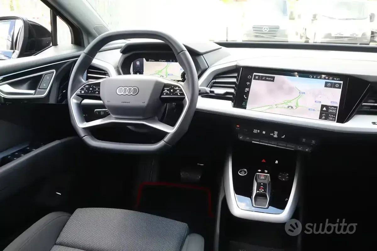 Usata Audi Q4 e-tron 77 kW (105 CV) 2024 Nero SUV