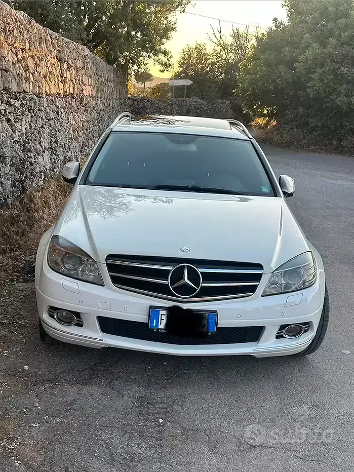 Usata Mercedes C220 2009 Bianco Station wagon