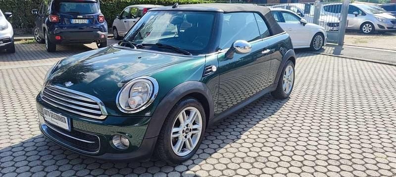Verde Usata 2014 Mini Cooper D Cabriolet Cabrio | 8400 € (Buon prezzo) - Immagine 1/4