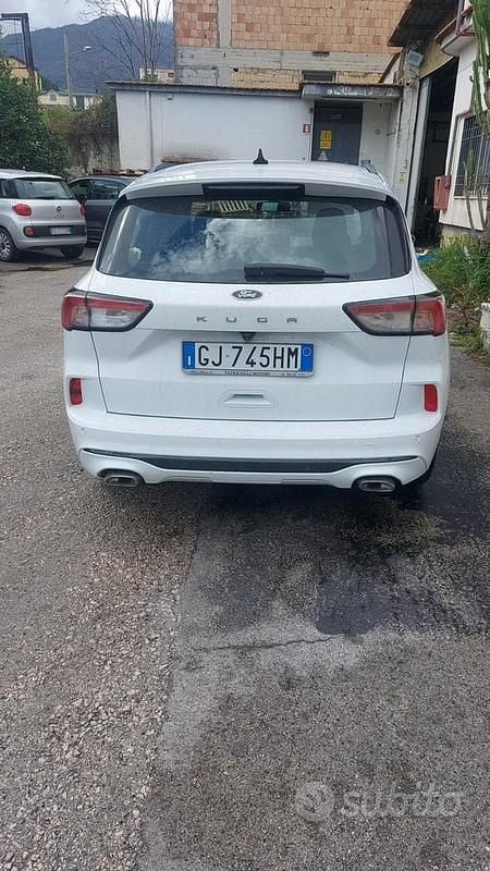 Usata Ford Kuga ST-Line X 120 CV (88 kW) 2022 Bianco SUV