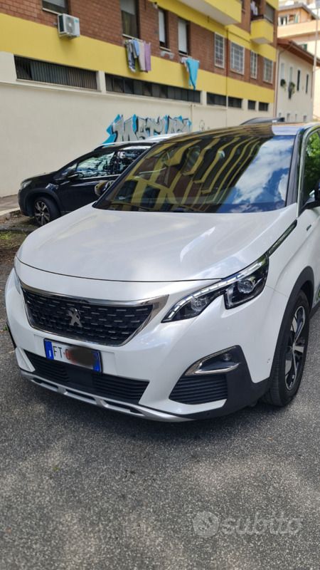 Usata Peugeot 3008 GT-line 131 CV (96 kW) 2018 Bianco SUV
