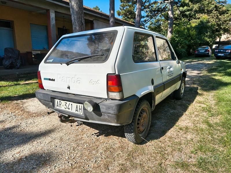 Usata Fiat Panda 4x4 54 CV (39 kW) 1997 Bianco Utilitaria